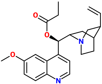 (图片) MC080177 (9R)-6'-Methoxycinchonan-9-yl propionate